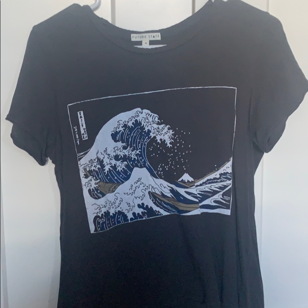 wave t shirt